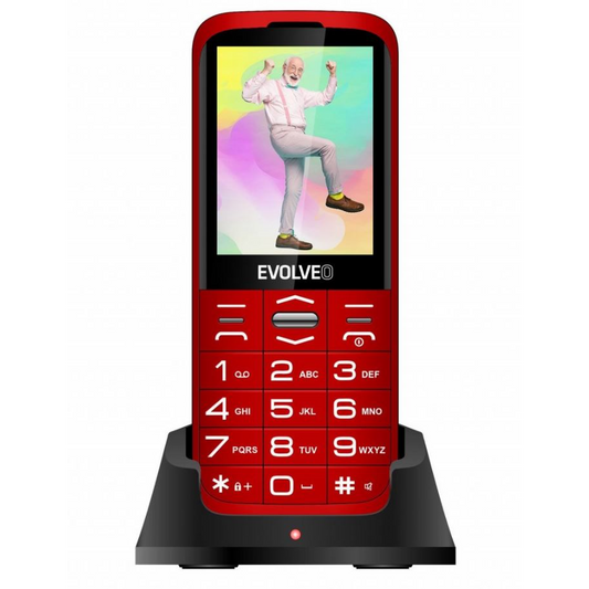 Evolveo EasyPhone XO mobiltelefon piros (EP-630-XOR) (EP-630-XOR)-0